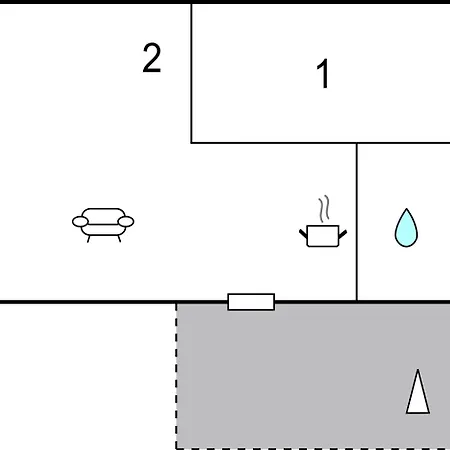1 Bedroom Stunning In Ferienhaus *